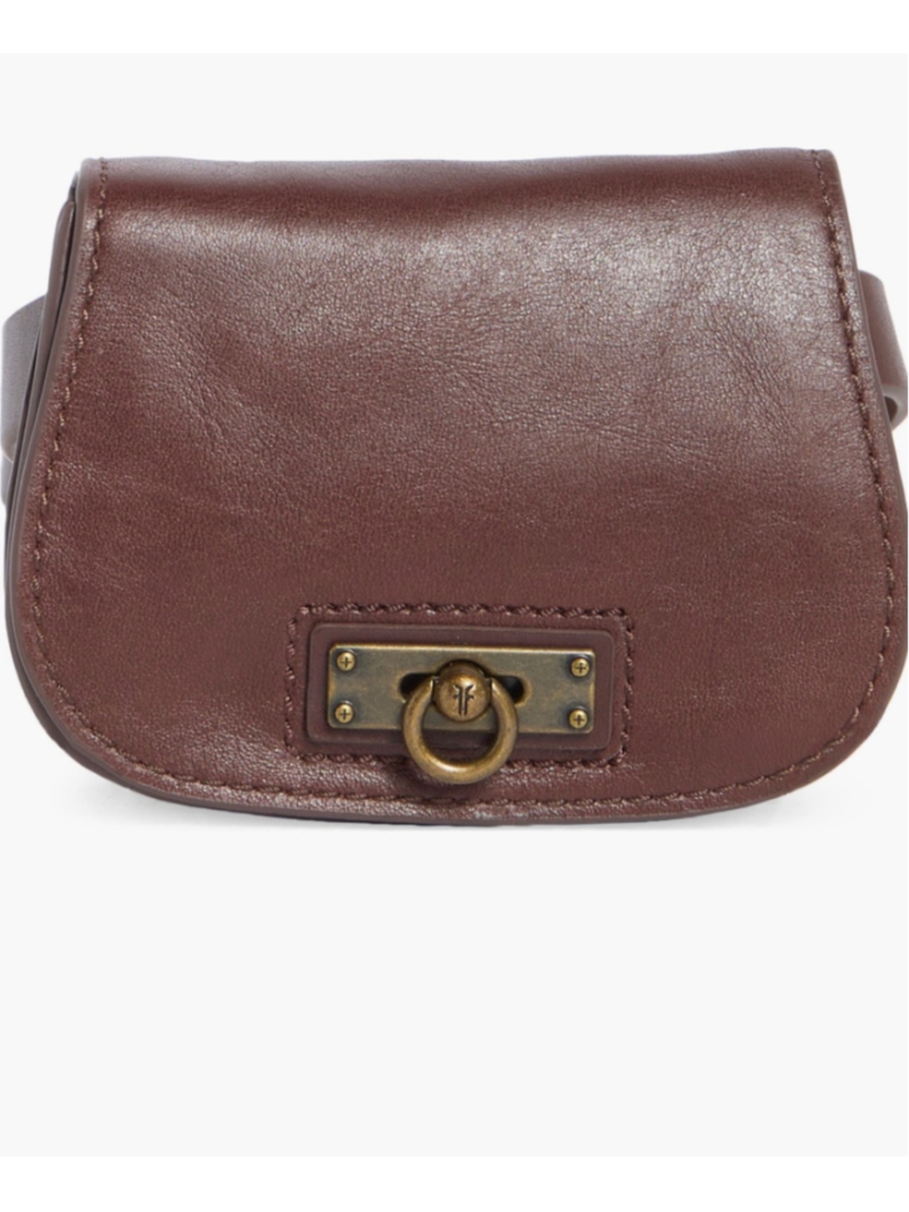 Frye Brown Leather Crossbody Bag